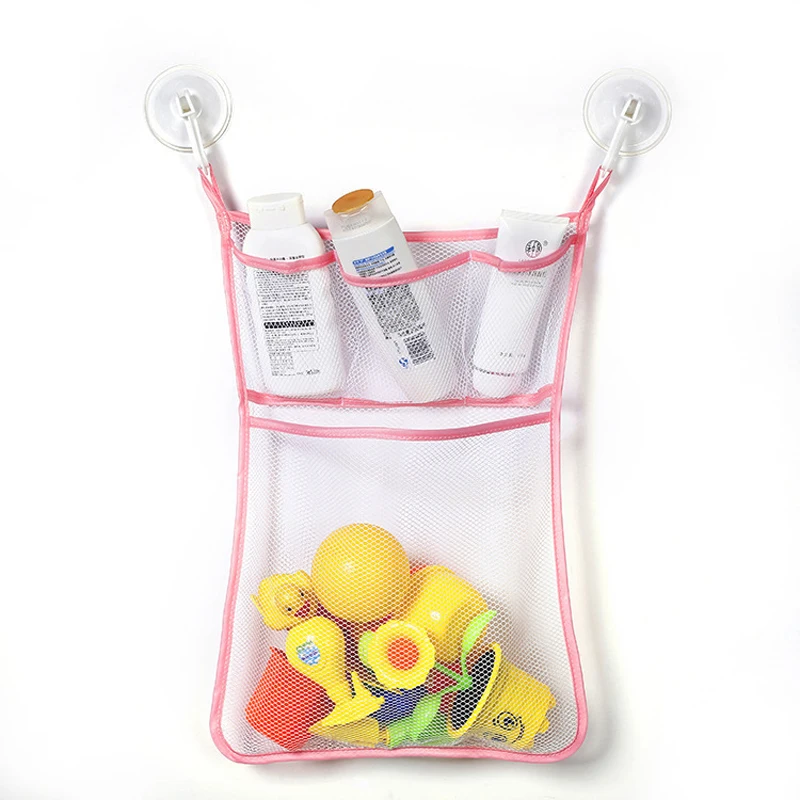 Shower Bath Toys White Pink Ba - огляд і ціна Kids Storage Toys