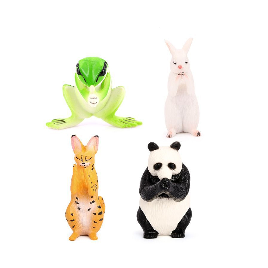 Realistic Frog Cat Rabbit Pand - огляд і ціна Kids Toys Under £5