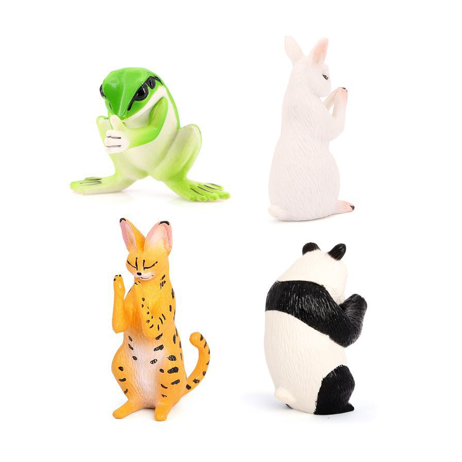 Realistic Frog Cat Rabbit Pand - огляд і ціна Kids Toys Under £5