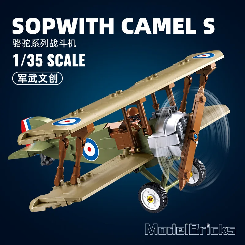 Sopwith Camel WW1 Fighter Jet  - огляд і ціна Kids Toys Uk