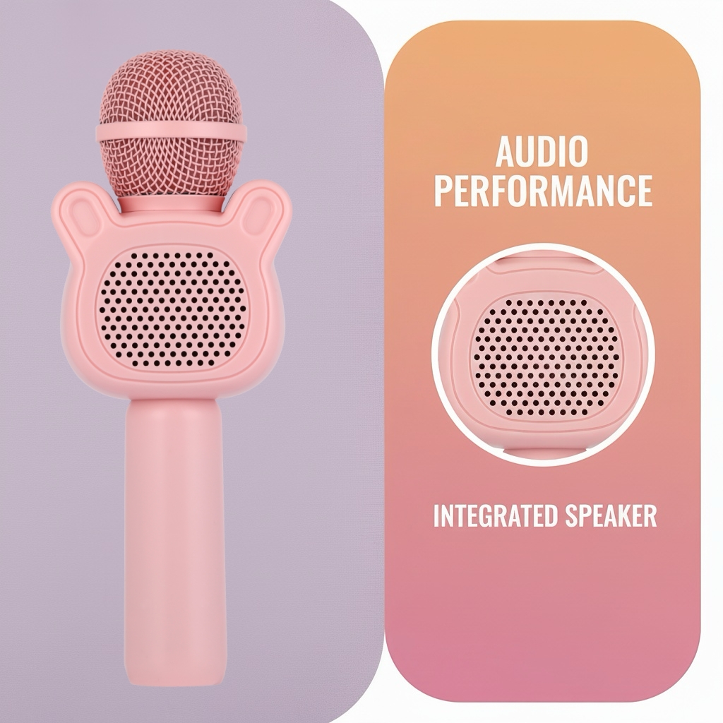 Kid’s Portable KTV Microphone, - огляд і ціна Kids Microphone Karaoke