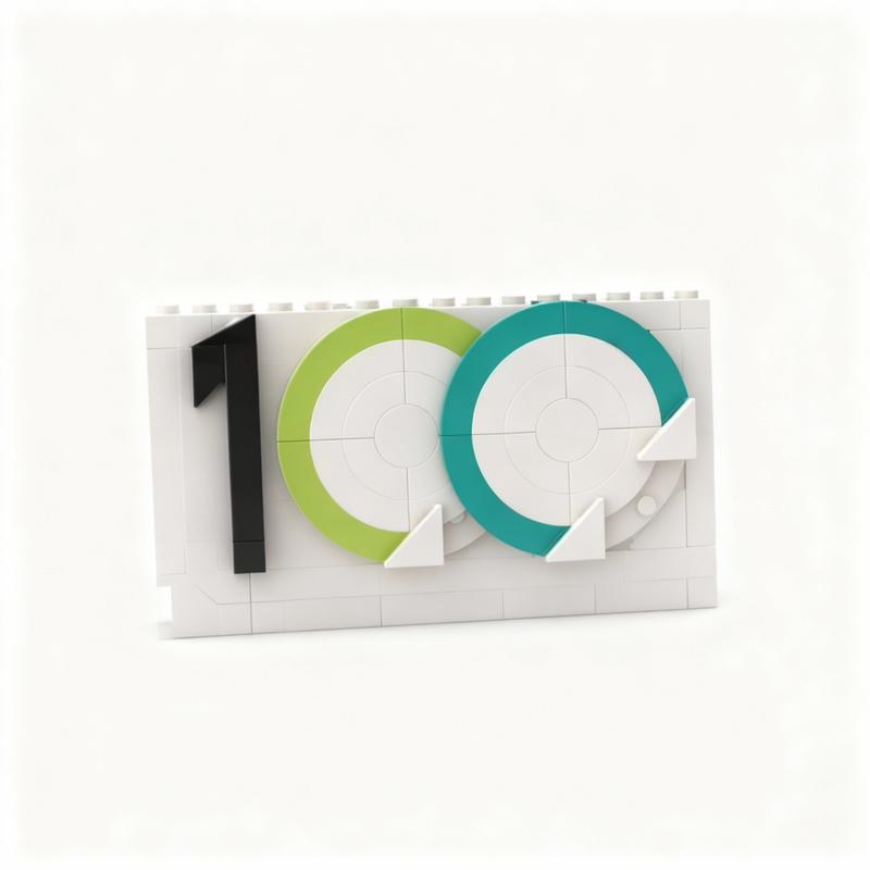 100pcs MOC Logo Years PHOENIX  - огляд і ціна Kids Toys Logo