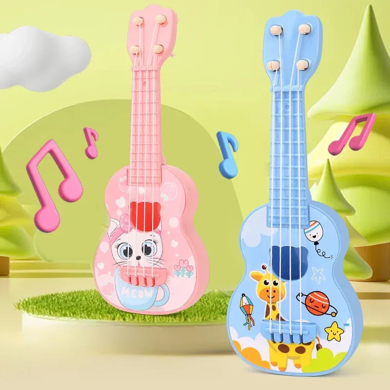 Kids Ukulele Musical Toy 4 Str - огляд і ціна Kids Toys Under £5