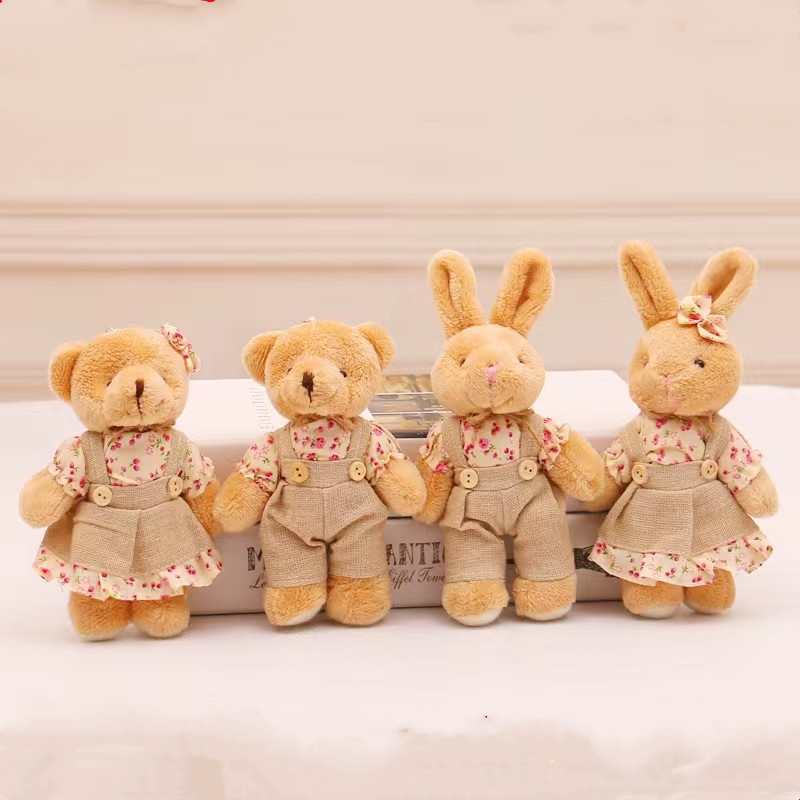 4pcs/lot Couple Bear Rabbit Pl - огляд і ціна Kids Toys Deals