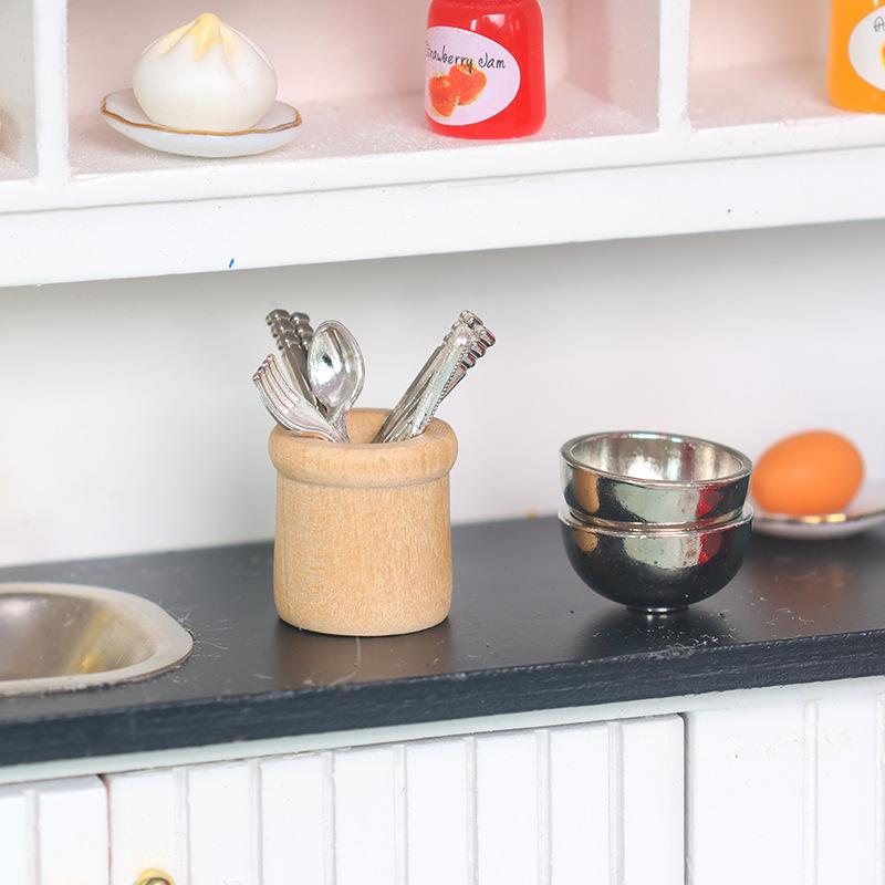 Miniature Kitchen Utensils Set - огляд і ціна Play Kitchen Set