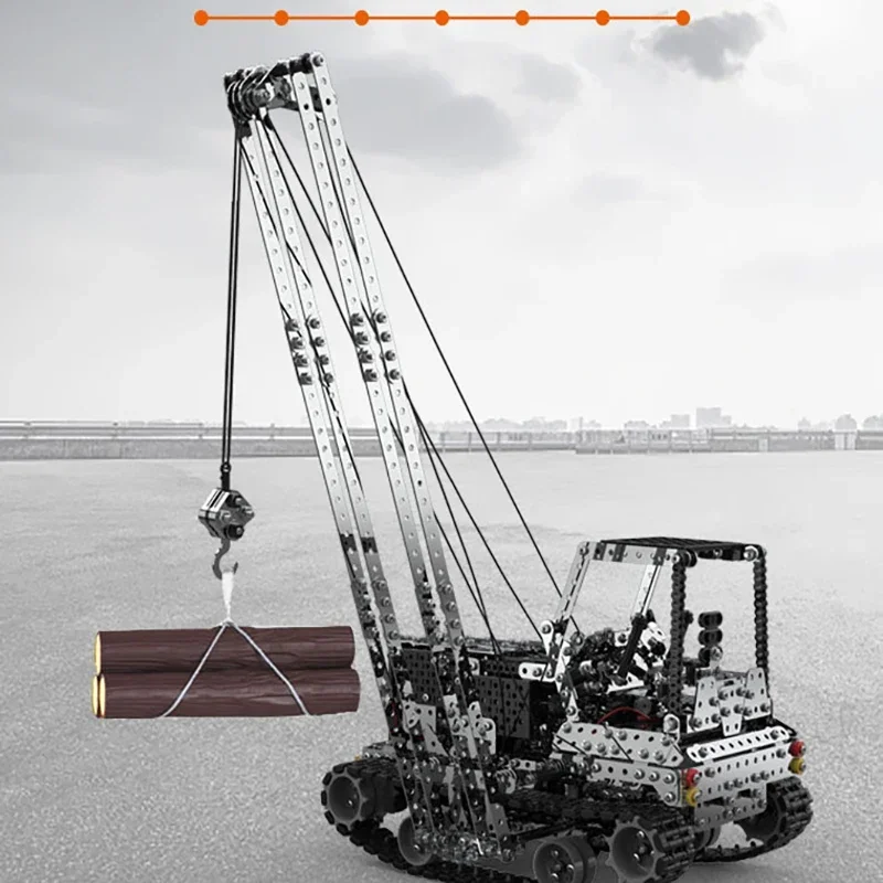 DIY Metal RC Crane Electric Ho - огляд і ціна Kids Toys Supplier