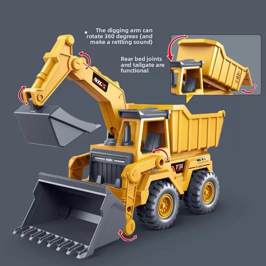 1pcs Excavator Truck Model Toy - огляд і ціна Kids Toys Supplier