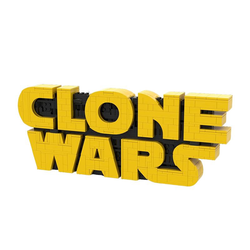 742pcs MOC Clone Wars Logo Sta - огляд і ціна Kids Toys Logo