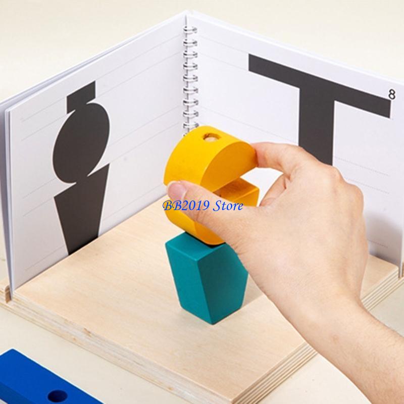 Q0KB Wooden Puzzle Baby Stacki - огляд і ціна Wooden Blocks Stacking
