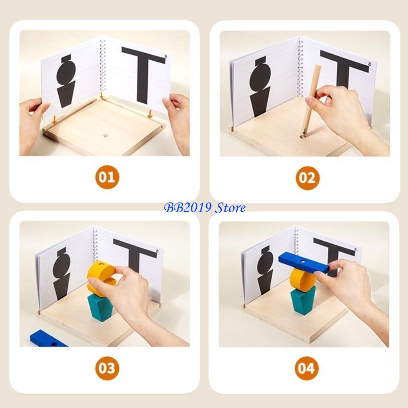 Q0KB Wooden Puzzle Baby Stacki - огляд і ціна Wooden Blocks Stacking