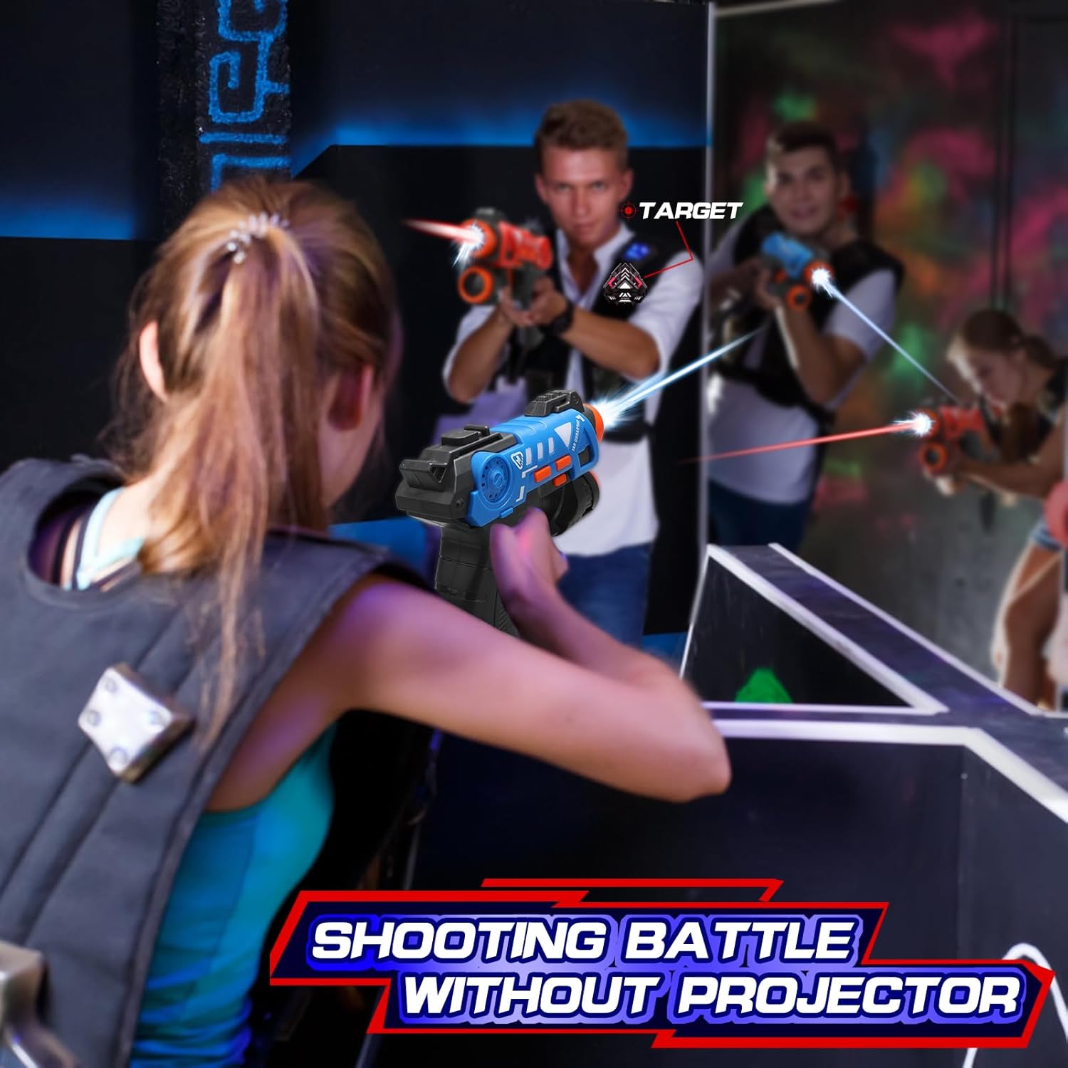 CSTAG Projector Duck UFO Hunti - огляд і ціна Laser Tag Set Kids