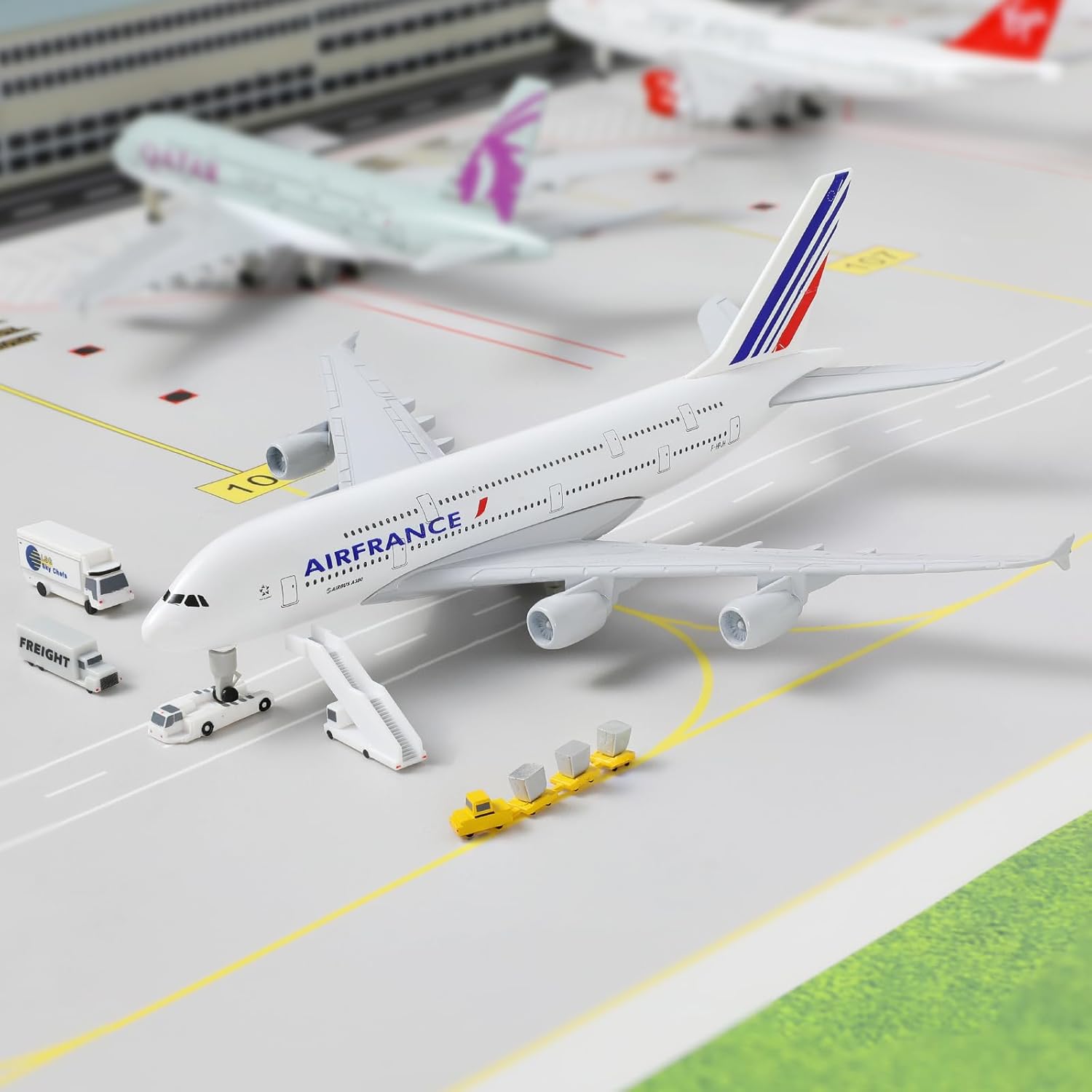 20CM Air France A380 Plane Mod - огляд і ціна Kids Toys Supplier
