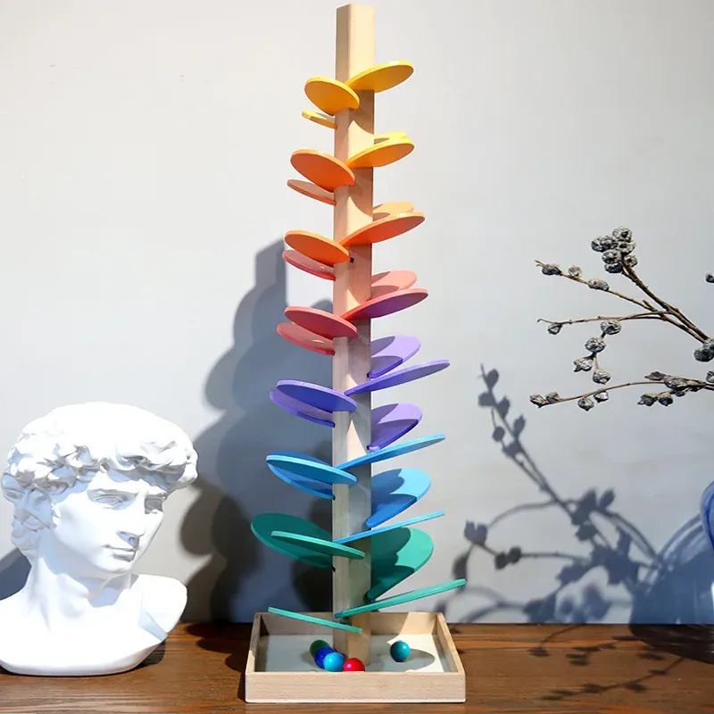 Rainbow Music Tree Stacking Pe - огляд і ціна Wooden Blocks Stacking