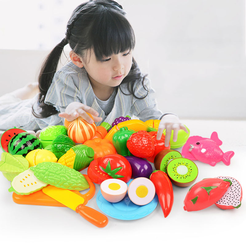 Children Fruit Cutting Toys an - огляд і ціна Play Kitchen Set
