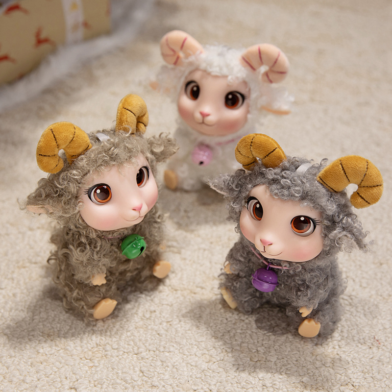 Kawaii Lamb Plush Toy Soft Vin - огляд і ціна Kids Toys Doll
