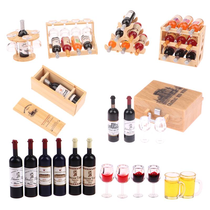 Miniature Wine Glass Rack Gobl - огляд і ціна Play Kitchen Set