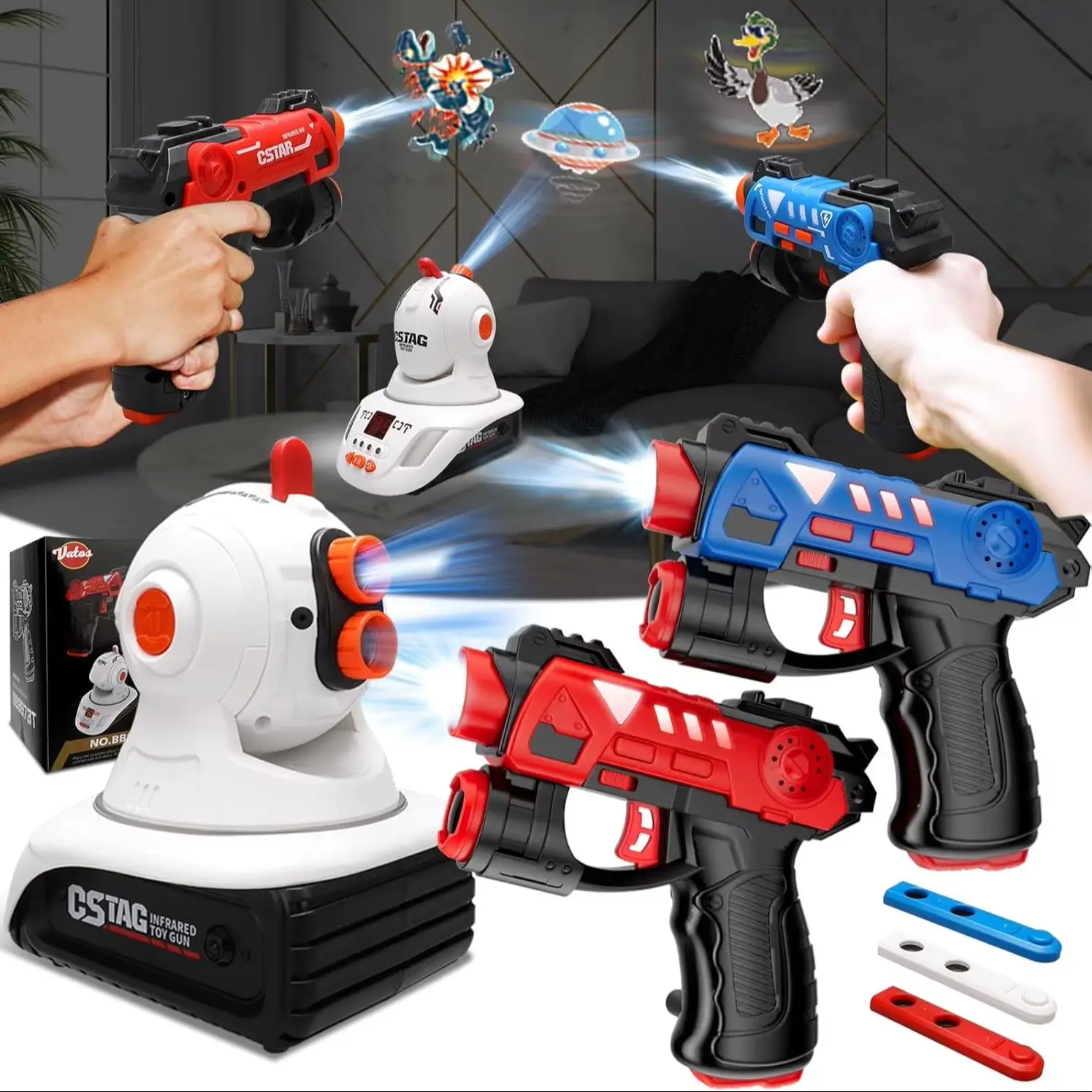 2 Player Laser Tag Blaster Set - огляд і ціна Laser Tag Set Kids