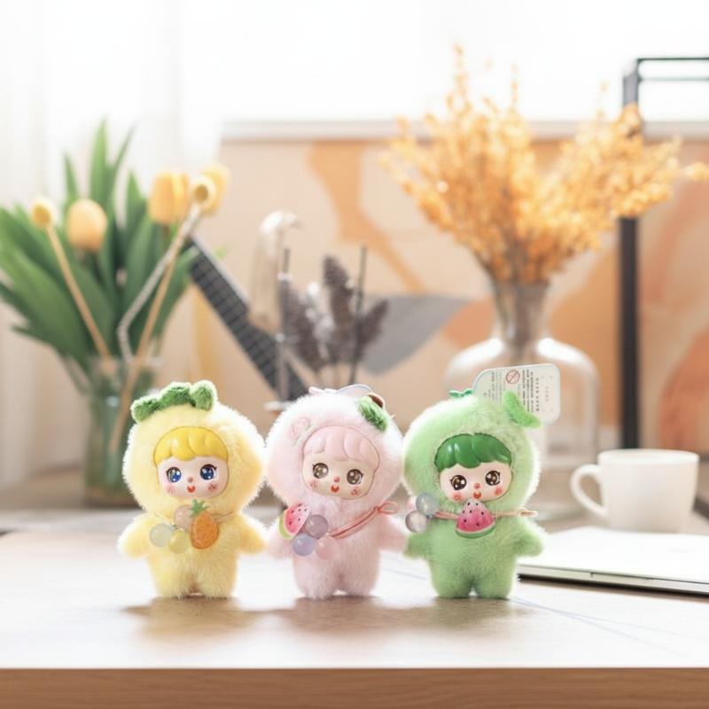 Cute Fruit Plush Doll Keychain - огляд і ціна Kids Toys Doll