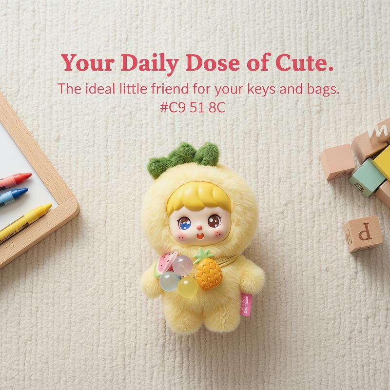 Cute Fruit Plush Doll Keychain - огляд і ціна Kids Toys Doll