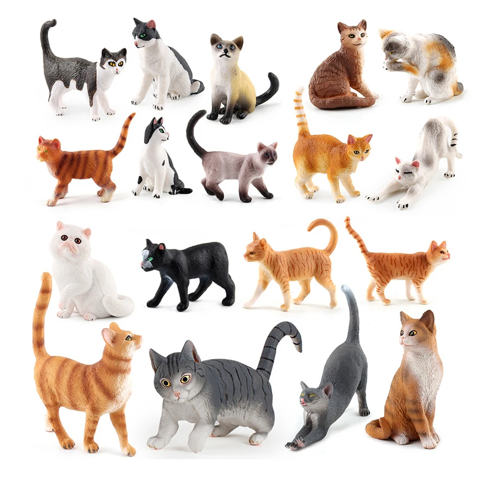 Cat Model Toys Farm Animals Mi - огляд і ціна Kids Toys Review