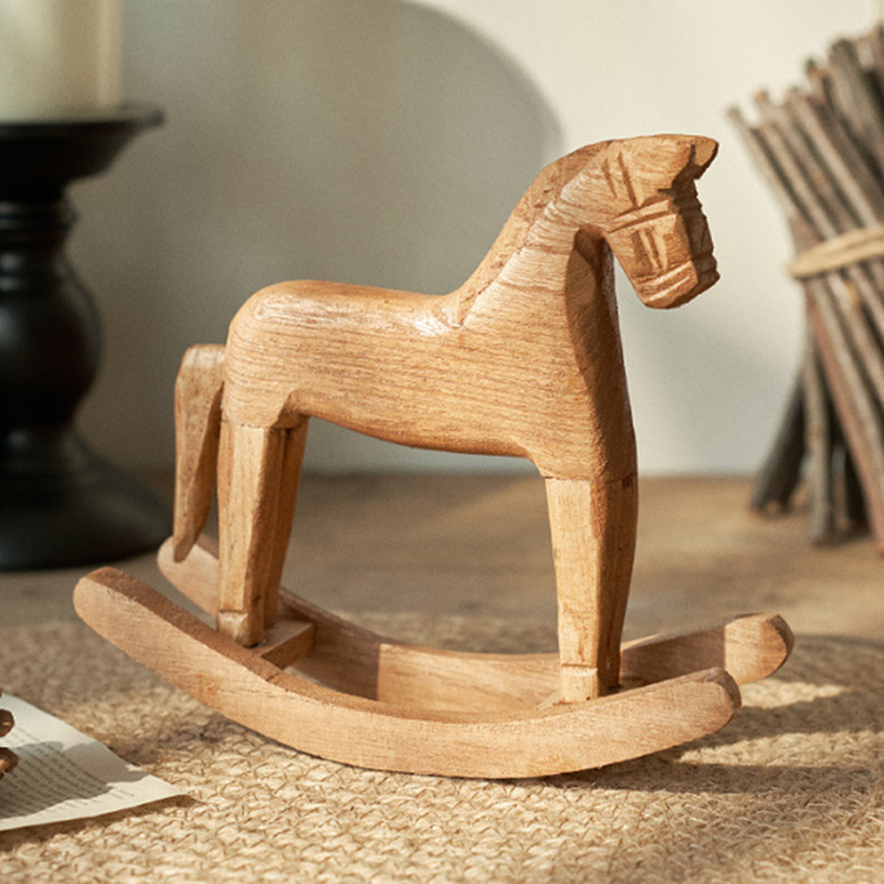 Wooden Crafts Rocking Horse St - огляд і ціна Kids Toys Horse