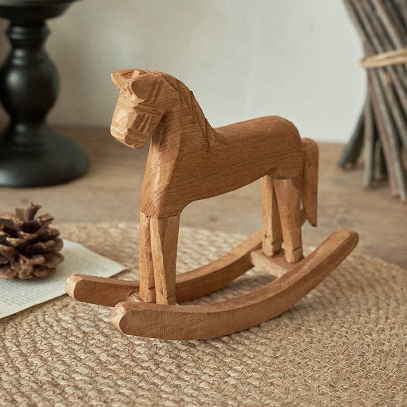 Wooden Crafts Rocking Horse St - огляд і ціна Kids Toys Horse
