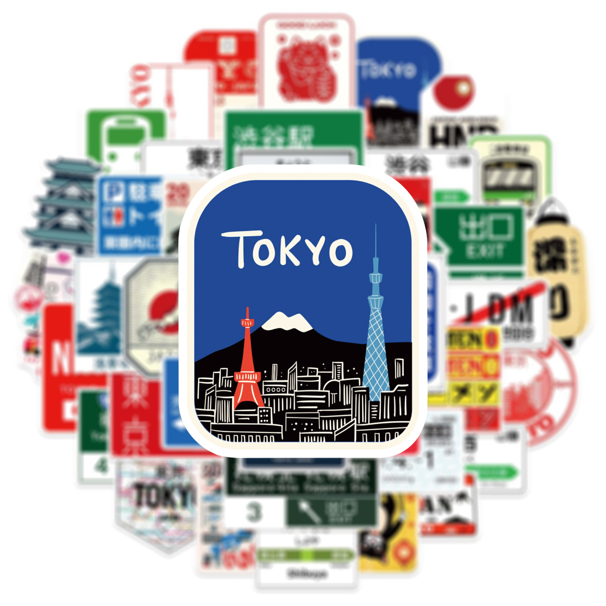 50PCS Japanese-Style Urban Log - огляд і ціна Kids Toys Logo