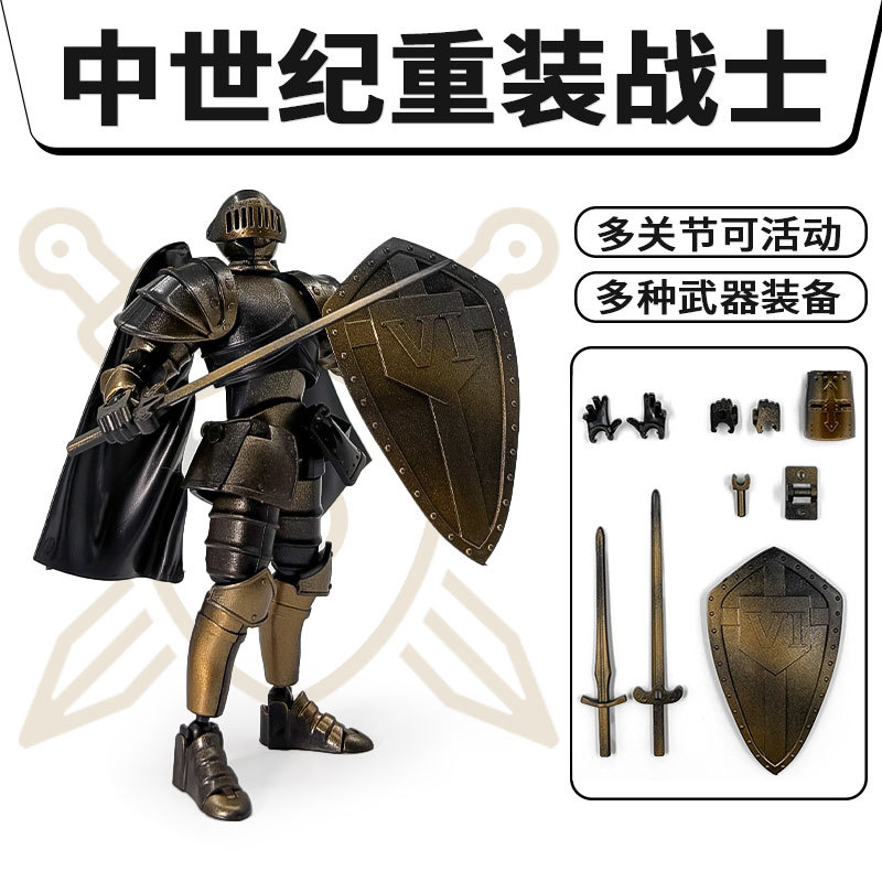Vintage Doll Medieval Warrior  - огляд і ціна Kids Toys Doll